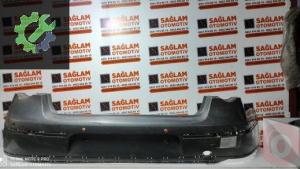 VW PASSAT 06-10 ÇIKMA ARKA TAMPON OEM; 3C5807417