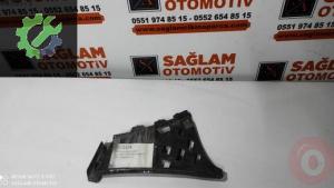 VW POLO 02-09 ÇIKMA SOL ARKA TAMPON BRAKETİ OEM; 6Q6807377