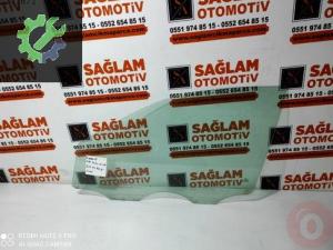VW POLO 06-08 ÇIKMA SOL ÖN KAPI CAMI