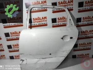 VW POLO 09-16 ÇIKMA SOL ARKA KAPI OEM; 6R4833311