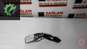 VW POLO 10-15 ÇIKMA SAĞ ARKA TAMPON BRAKETİ OEM; 6RG807394