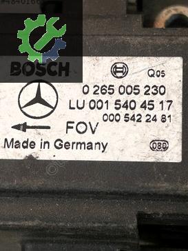 0015404517 MERCEDES W202 W210 W215 W220 İVME AİRBAG DARBE SENSÖRÜ