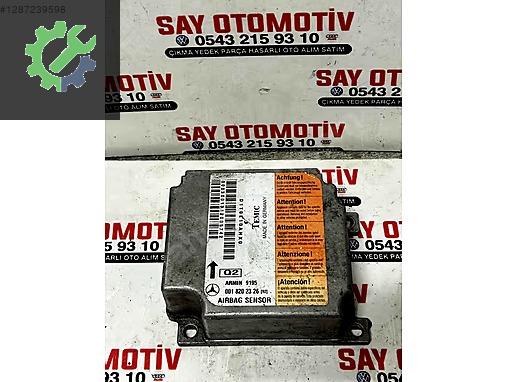 0018202326 MERCEDES W210 SRS AİRBAG BEYNİ TEMIC