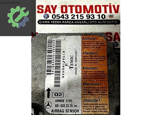 0018202326 MERCEDES W210 SRS AİRBAG BEYNİ TEMIC