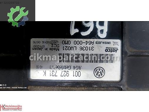 Volkswagen Polo Şanzıman Beyni 001927731 çıkma parça