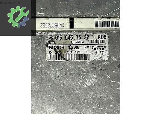 0155457632 MERCEDES W210 E200 ETS BEYNİ