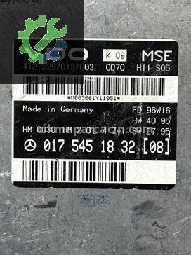 Mercedes-Benz E Serisi Motor Beyni 0175451832 çıkma parça