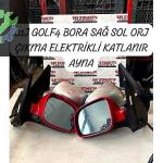 01J GOLF4 BORA SAĞ SOL ORJ ÇIKMA ELEKTRİKLİ KATLANIR AYNA