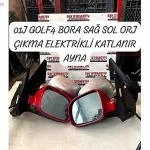 01J GOLF4 BORA SAĞ SOL ORJ ÇIKMA ELEKTRİKLİ KATLANIR AYNA