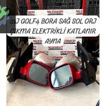 01J GOLF4 BORA SAĞ SOL ORJ ÇIKMA ELEKTRİKLİ KATLANIR AYNA