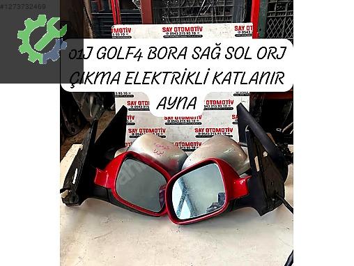 01J GOLF4 BORA SAĞ SOL ORJ ÇIKMA ELEKTRİKLİ KATLANIR AYNA