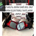 01J GOLF4 BORA SAĞ SOL ORJ ÇIKMA ELEKTRİKLİ KATLANIR AYNA