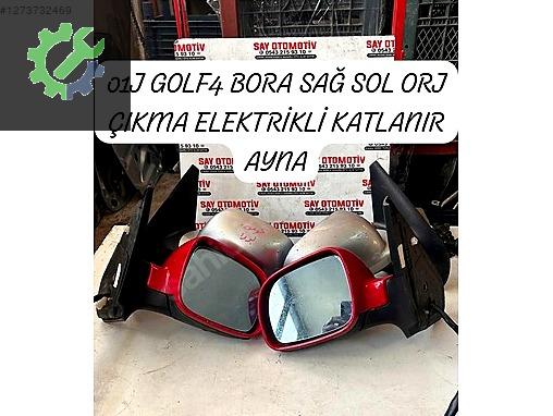 01J GOLF4 BORA SAĞ SOL ORJ ÇIKMA ELEKTRİKLİ KATLANIR AYNA