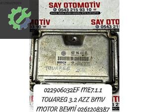 022906032EF ME7.1.1 TOUAREG 3.2 AZZ BMV MOTOR BEYNİ 0261208387