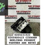0265231522 0265800415 CİTROEN BERLİNGO PEUGEOT PARTNER ABS BEYNİ