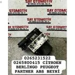 0265231522 0265800415 CİTROEN BERLİNGO PEUGEOT PARTNER ABS BEYNİ