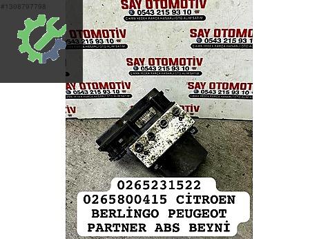 Peugeot Partner ABS Beyni çıkma parça