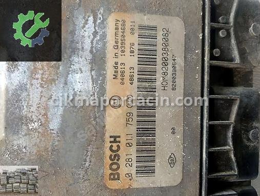 Renault Trafic Beyin 0281011759 çıkma parça