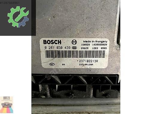Dacia Dokker Beyin 0281030439 çıkma parça