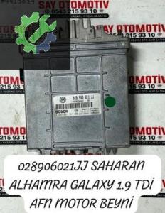 028906021JJ SHARAN ALHAMRA GALAXY 1.9 TDİ AFN MOTOR BEYNİ