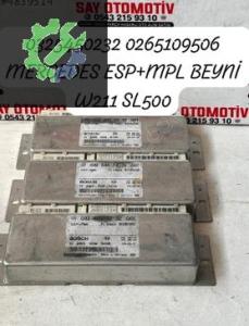 0325450232 0265109506 MERCEDES ESPMPL BEYNİ W211 SL500