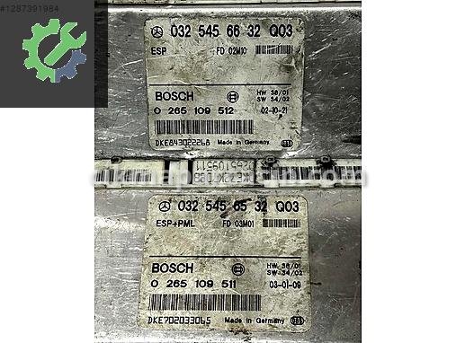 Mercedes-Benz EQA Beyin 0325456632 çıkma parça