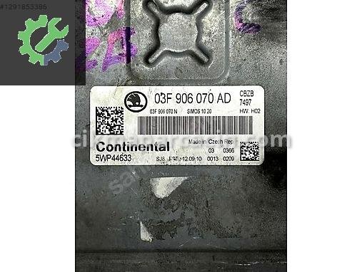 Skoda Yeti Motor Beyni 03F906070HE çıkma parça