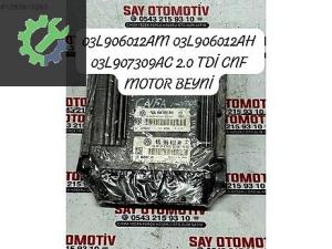03L906012AM 03L906012AH 03L907309AC 2.0 TDİ CNF MOTOR BEYNİ