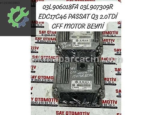 Volkswagen Passat Motor Beyni 03L906018FA çıkma parça