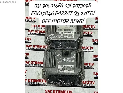 Volkswagen Passat Motor Beyni 03L906018FA çıkma parça
