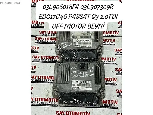 Volkswagen Passat Motor Beyni 03L906018FA çıkma parça