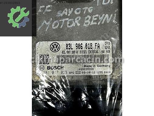 Volkswagen Passat Motor Beyni 03L906018FA çıkma parça