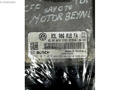 Volkswagen Passat Motor Beyni 03L906018FA çıkma parça