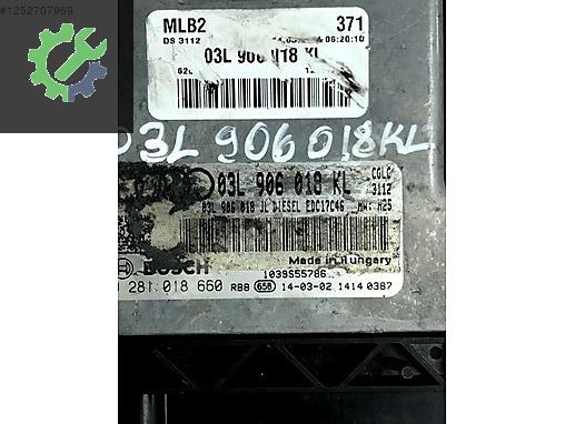 Audi A4 Motor Beyni Çıkma Parça Kayseri