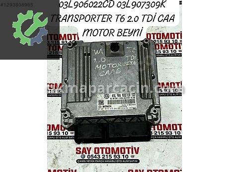 Volkswagen Transporter Motor Beyni çıkma parça