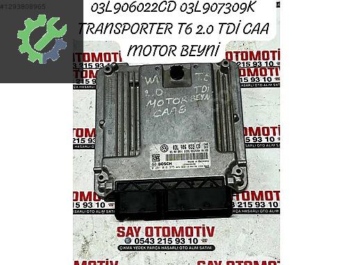 Volkswagen Transporter Motor Beyni Çıkma Parça Kayseri