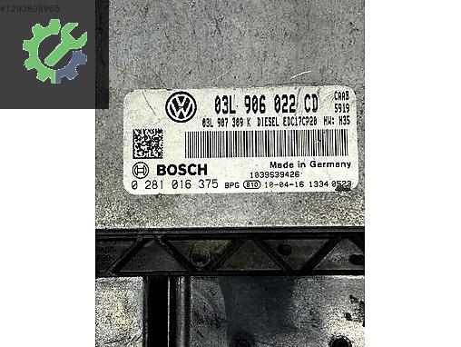 Volkswagen Transporter Motor Beyni Çıkma Parça Kayseri