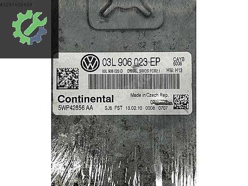 Volkswagen Golf Motor Beyni Çıkma Parça Kayseri