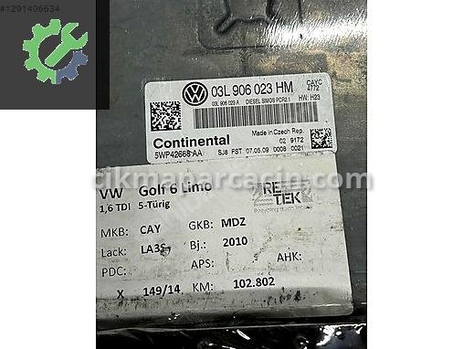 Volkswagen Caddy Motor Beyni 03L906023HM çıkma parça