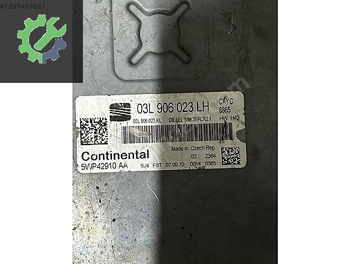 Seat Toledo Motor Beyni Çıkma Parça Kayseri