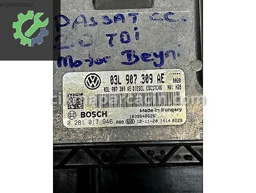Volkswagen Passat Motor Beyni 03L906309AE çıkma parça