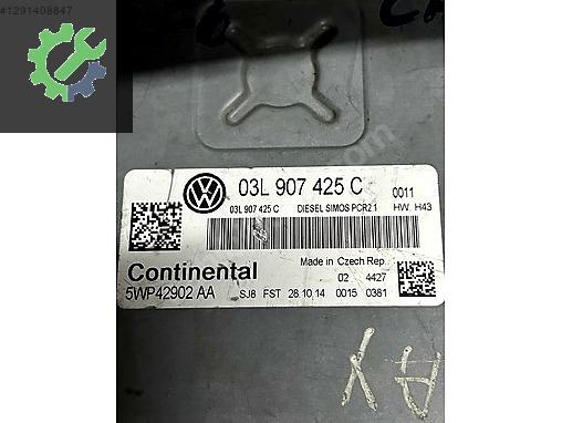 Volkswagen Caddy Motor Beyni Çıkma Parça Kayseri