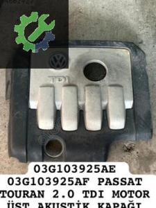 03G103925AE 03G103925AF PASSAT TOURAN 20 MOTOR ÜST AKUSTİK KAPAK