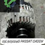 03L903024G PASSAT CADDY JETTA 180 AMP ŞARJ DİNAMOSU VELEO