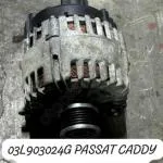 03L903024G PASSAT CADDY JETTA 180 AMP ŞARJ DİNAMOSU VELEO
