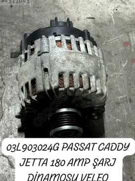 Volkswagen Caddy Şarj Dinamosu çıkma parça