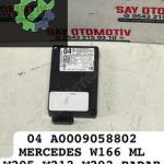 04 A0009058802 MERCEDES W166 ML W205 W212 W292 RADAR BEYNİ