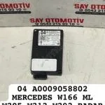 04 A0009058802 MERCEDES W166 ML W205 W212 W292 RADAR BEYNİ