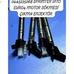 0445115068 SPRİNTER VİTO EURO4 MOTOR SÖKMESİ ENJEKTÖR OM 646