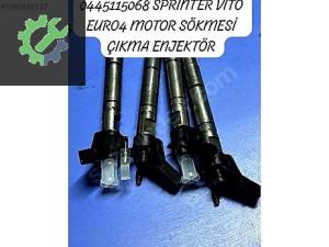 0445115068 SPRİNTER VİTO EURO4 MOTOR SÖKMESİ ENJEKTÖR OM 646